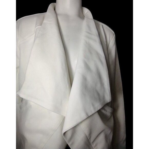 Blank NYC Anthropologie Softshell Moto Jacket Size L Rocker Edgy NEW READ - Picture 3 of 12